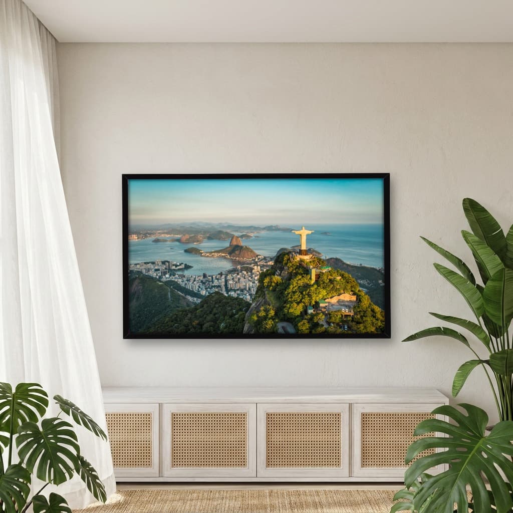 Quadro Decorativo Cristo Redentor Rio De Janeiro