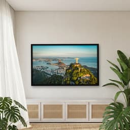 Quadro Decorativo Cristo Redentor Rio De Janeiro