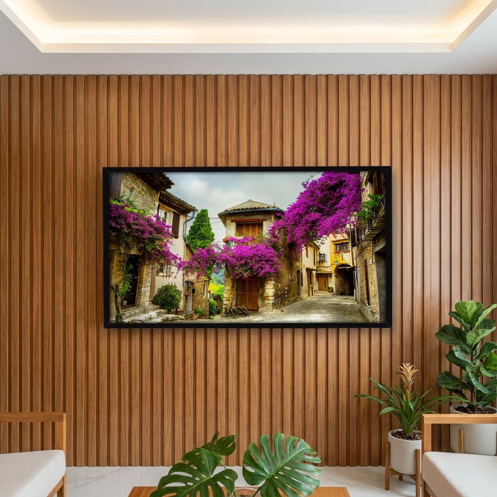 Quadro Decorativo Bela Cidade Velha De Provença Alpes Cote De Azur