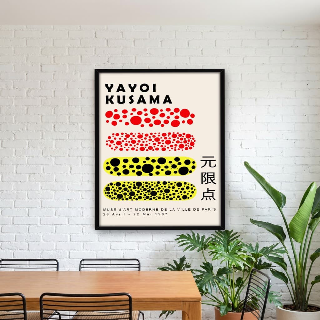 Quadro Decorativo Dots Decks Yayoi Kusama