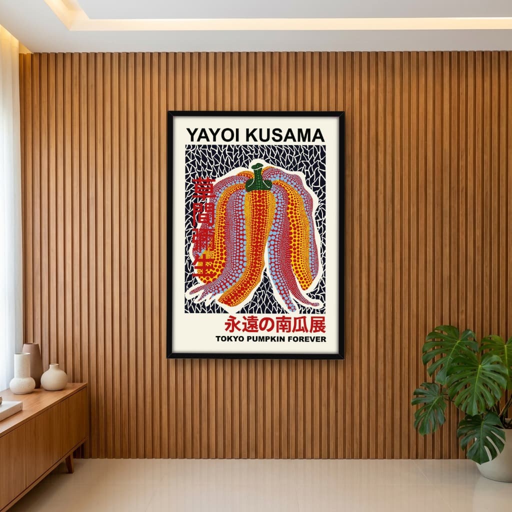 Quadro Decorativo Yayoi Pumpkin Forever