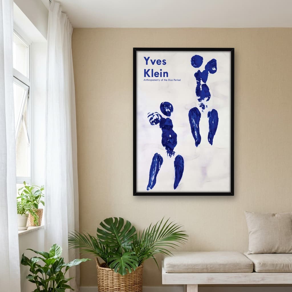 Quadro Decorativo Anthropometry Of The Blue Period - Yves Klein