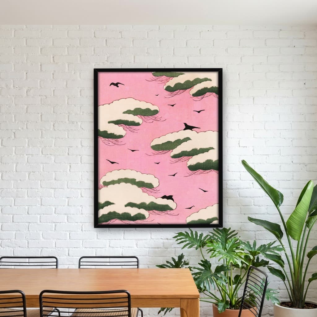 Quadro Decorativo Pink Sky - Bijutsu Sekai