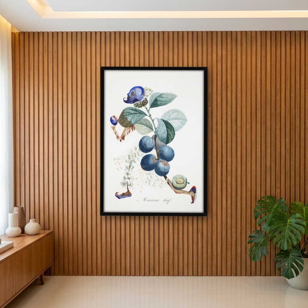 Quadro Decorativo Salvador Dalí - Hasty Plum 1969
