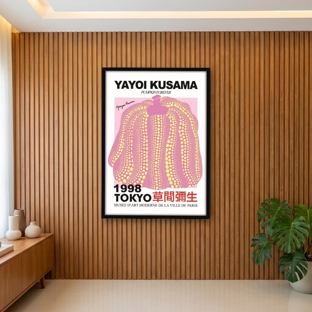 Quadro Decorativo Yayoi Kusama Pump