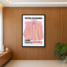 Quadro Decorativo Yayoi Kusama Pump
