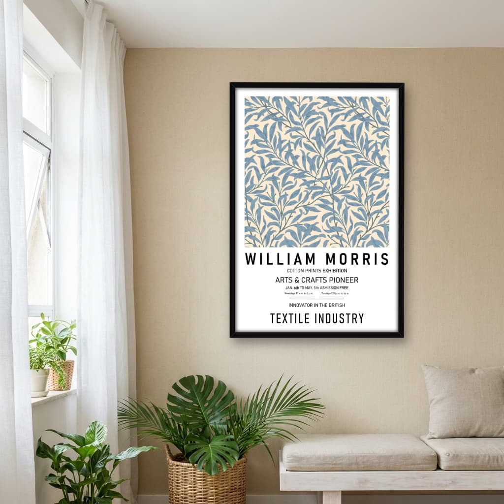 Quadro Decorativo Blue - William Morris