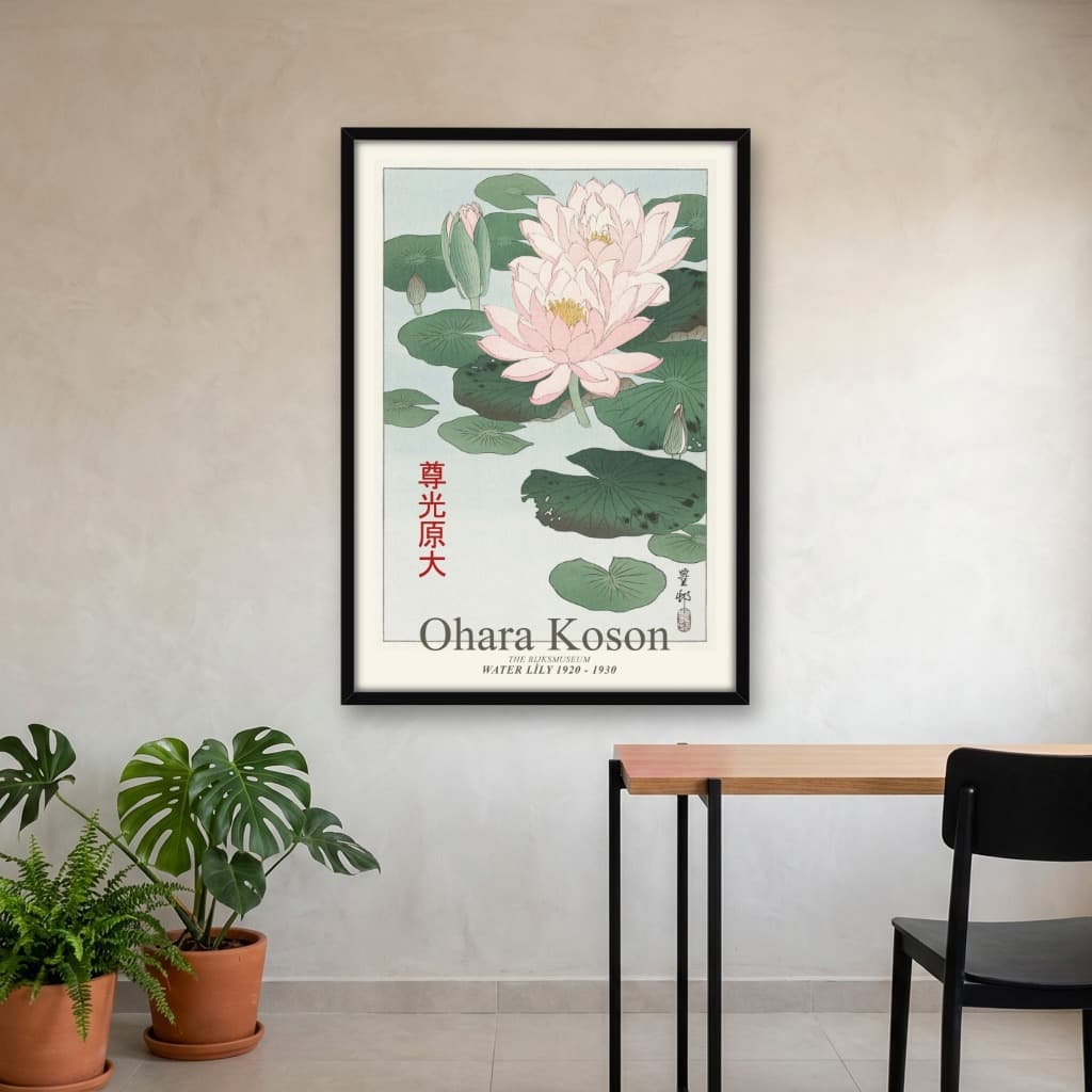 Quadro Decorativo Flower Ohara Koson