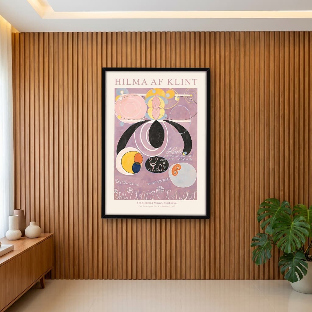 Quadro Decorativo The Ten Largest No. 6 Obra da Artista Hilma Af Klint