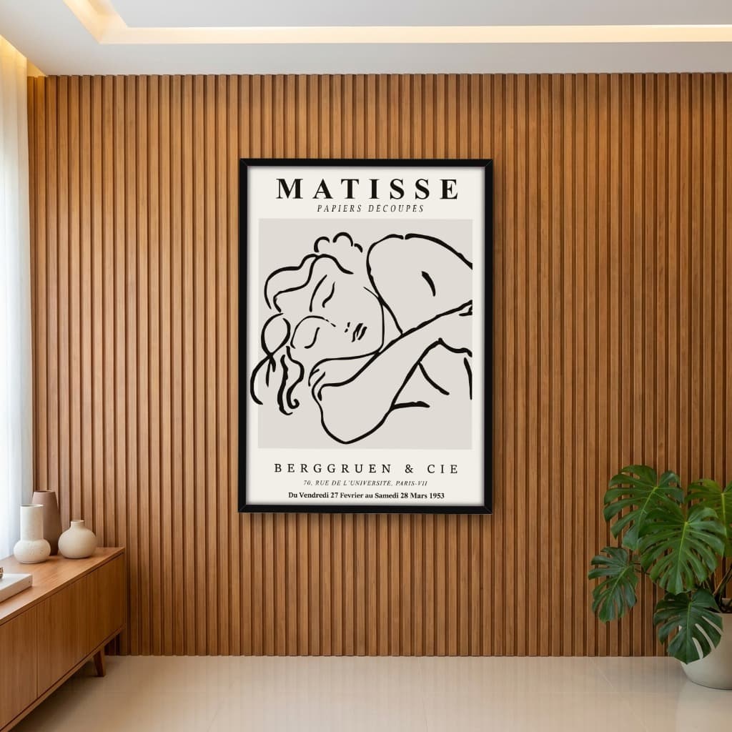 Quadro Decorativo Mulher Dormindo - Henri Matisse