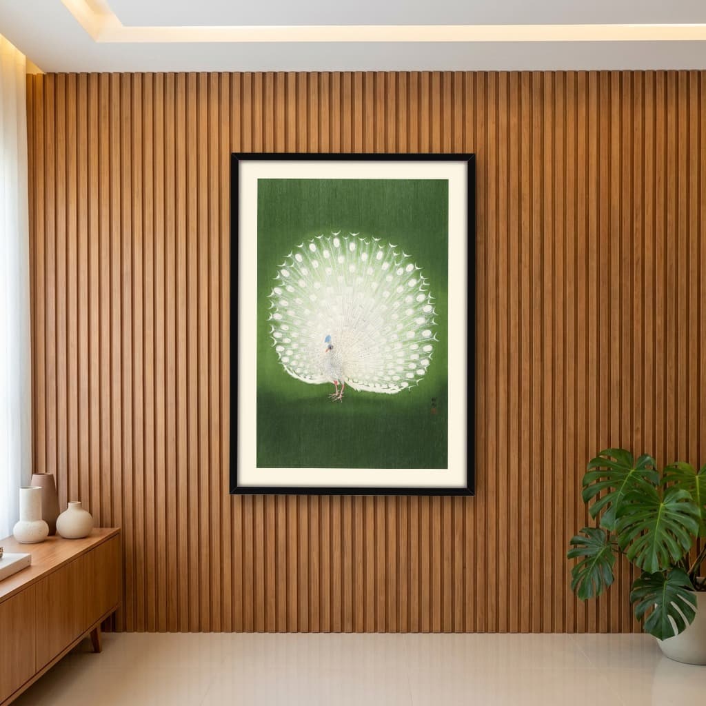 Quadro Decorativo Peacock - Ohara Koson