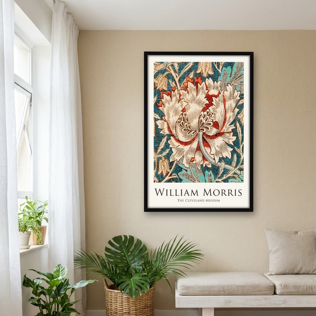 Quadro Decorativo Classic Honeysuckle Pattern - William Morris