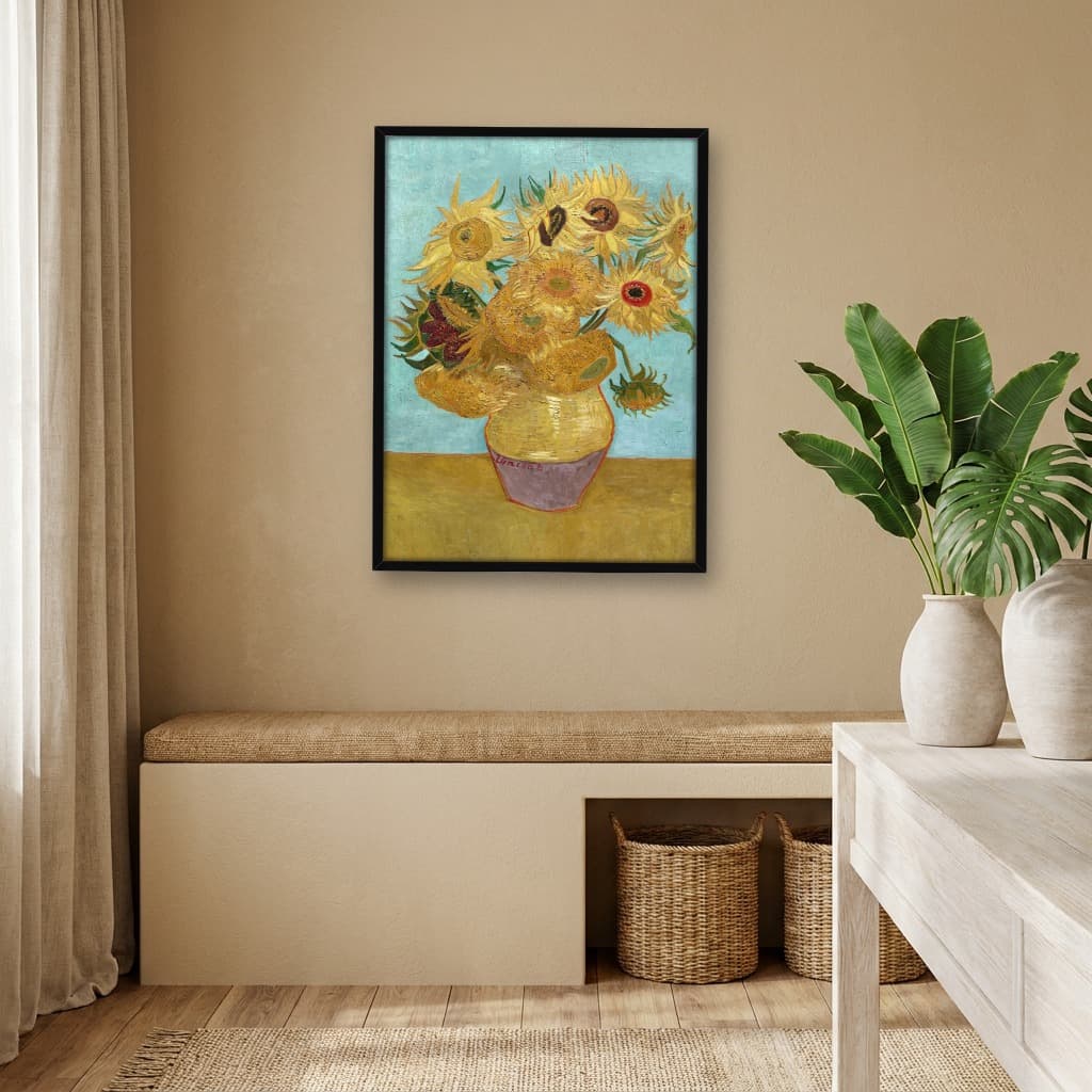 Quadro Decorativo Os Girassóis - Vincent Van Gogh