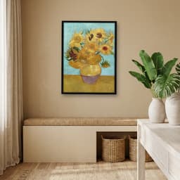 Quadro Decorativo Os Girassóis - Vincent Van Gogh