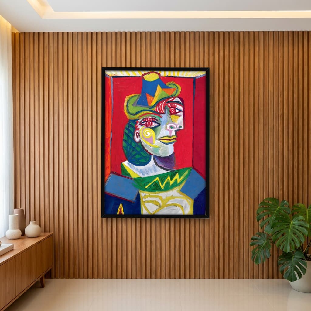 Quadro Decorativo Bust Of A Woman Pablo Picasso