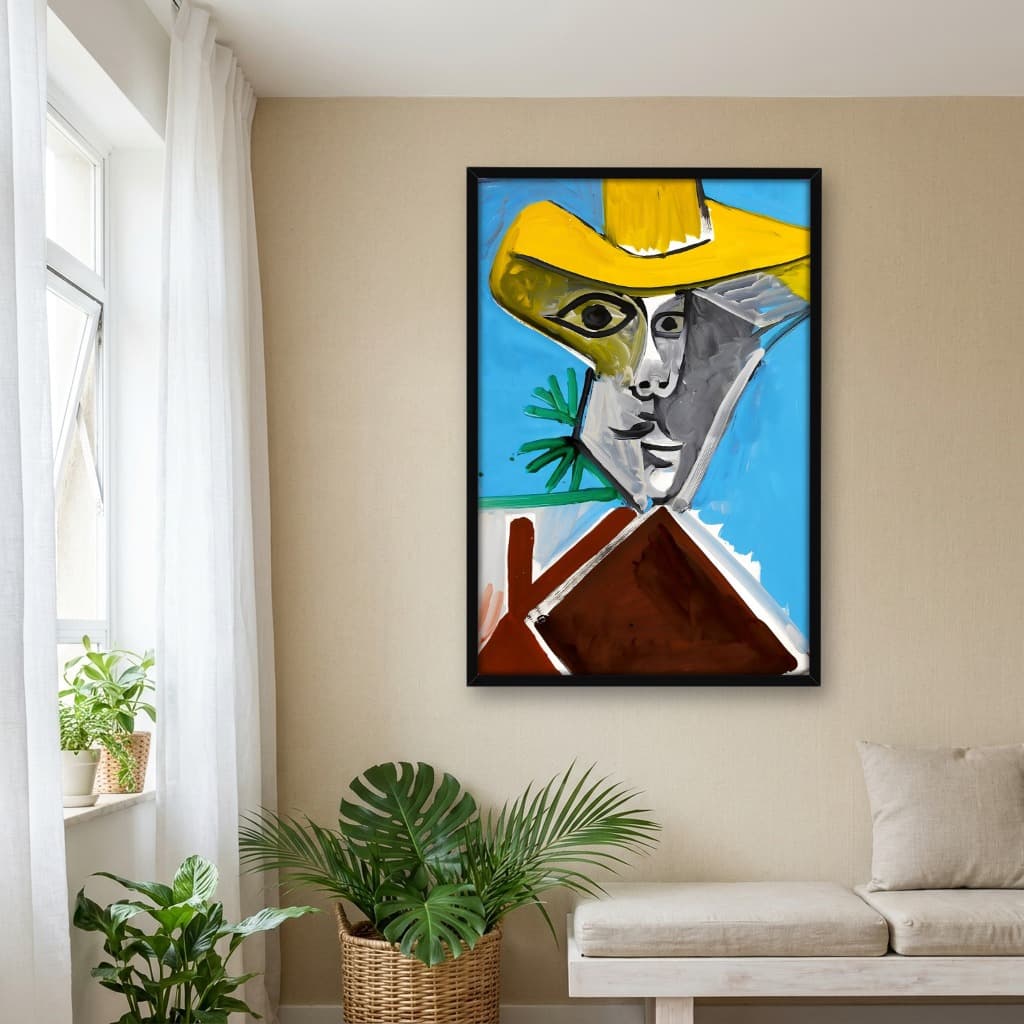 Quadro Decorativo Buste D'homme Pablo Picasso