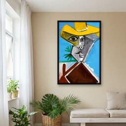 Quadro Decorativo Buste D'homme Pablo Picasso