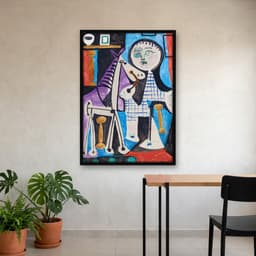 Quadro Decorativo Claude À Deux Ans Pablo Picasso