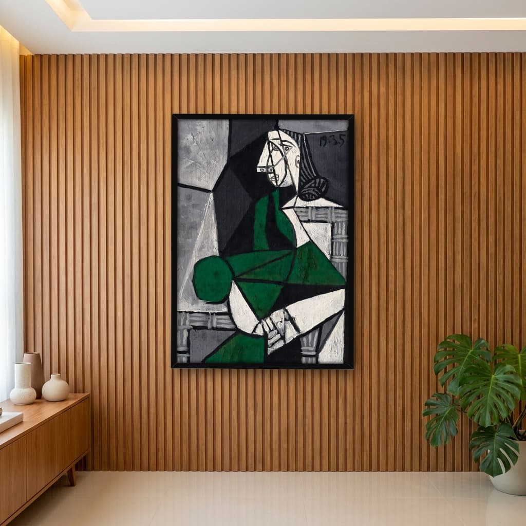 Quadro Decorativo Pablo Picasso - Seated Woman