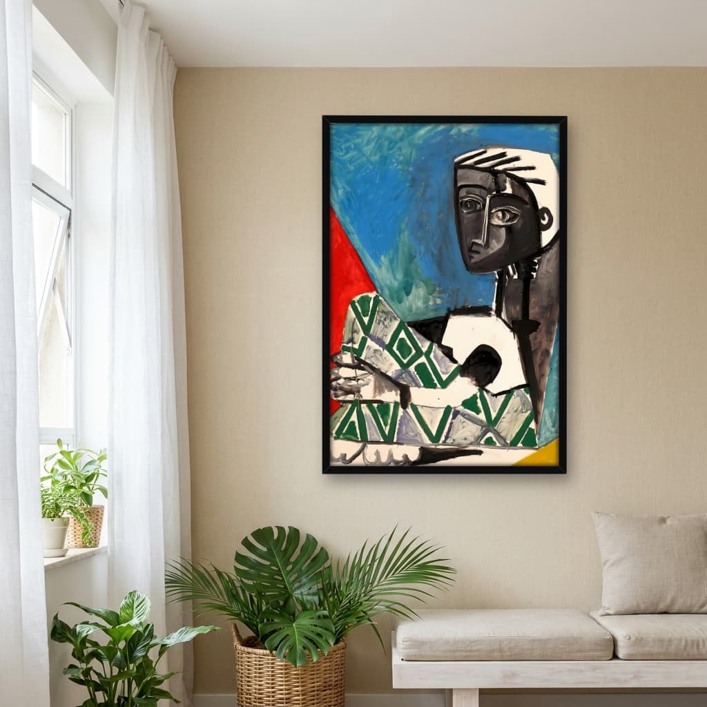 Quadro Decorativo Pablo Picasso Femme Accroupie