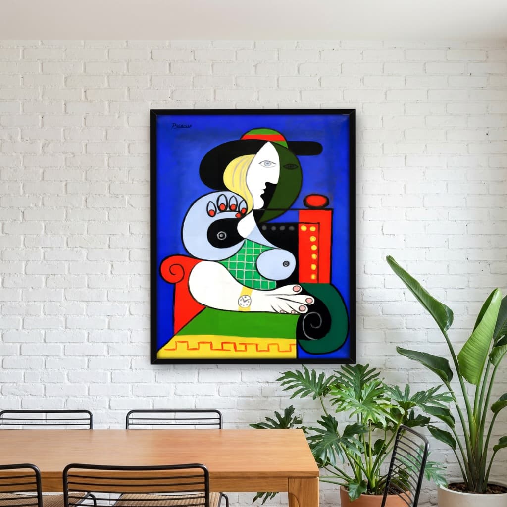 Quadro Decorativo Femme À La Montre Pablo Picasso