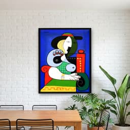 Quadro Decorativo Femme À La Montre Pablo Picasso