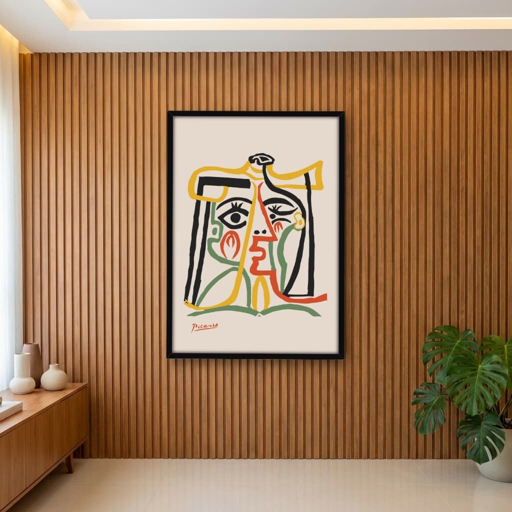 Quadro Decorativo Tête De Femme - Pablo Picasso