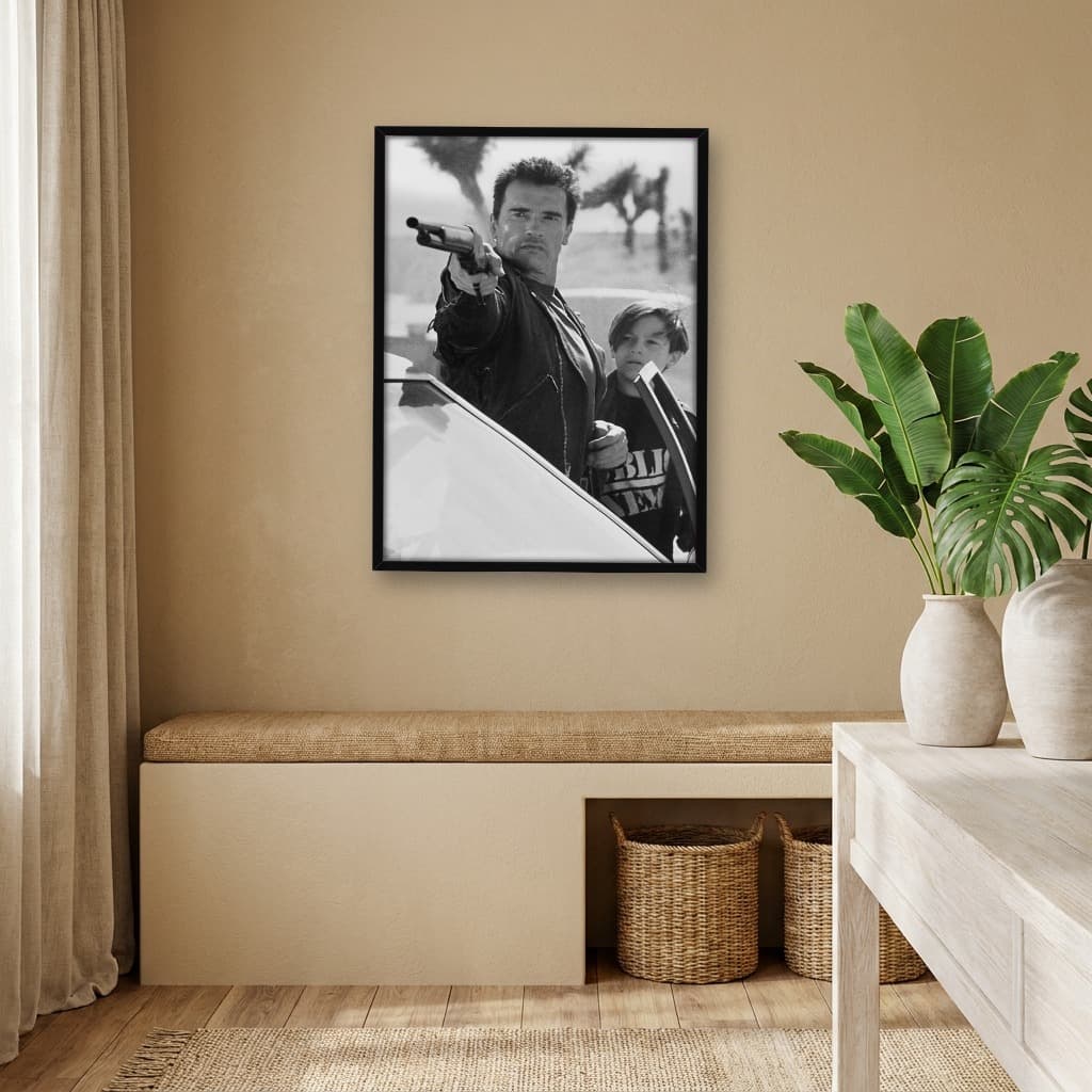 Quadro Decorativo Arnold Schwarzenegger - Exterminador