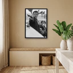Quadro Decorativo Arnold Schwarzenegger - Exterminador