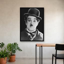 Quadro Decorativo Charlie Chaplin