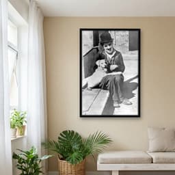 Quadro Decorativo Charlie Chaplin