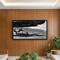 Quadro Decorativo Burt Lancaster e Deborah Kerr