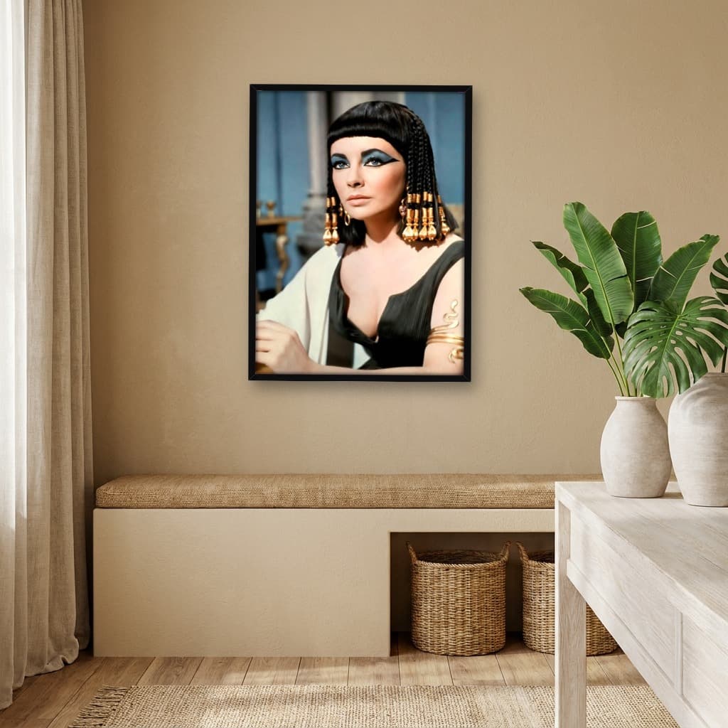 Quadro Decorativo Elizabeth Taylor - Cleópatra