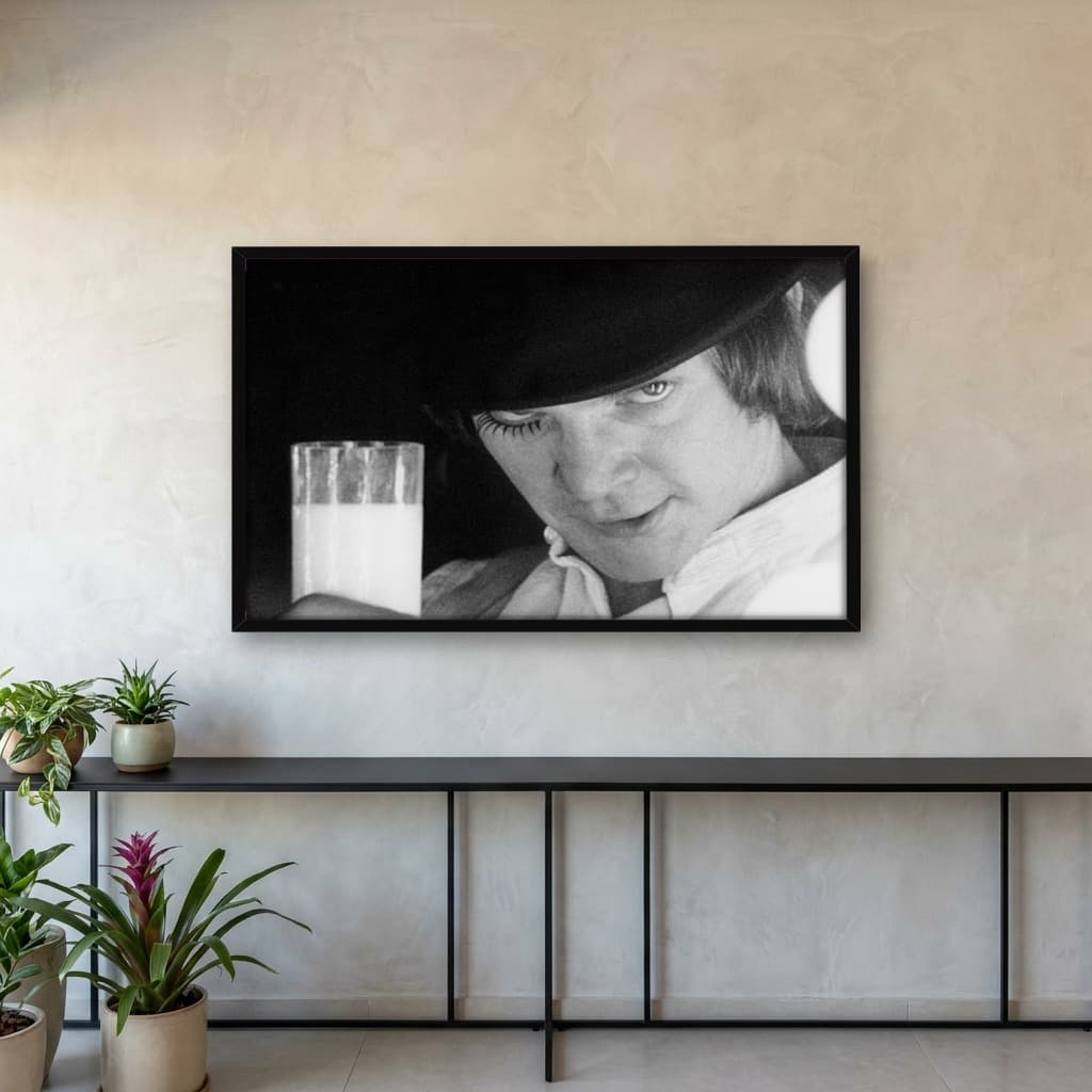 Quadro Decorativo Malcolm McDowell - Laranja Mecânica