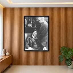 Quadro Decorativo Marlon Brando e Al Pacino