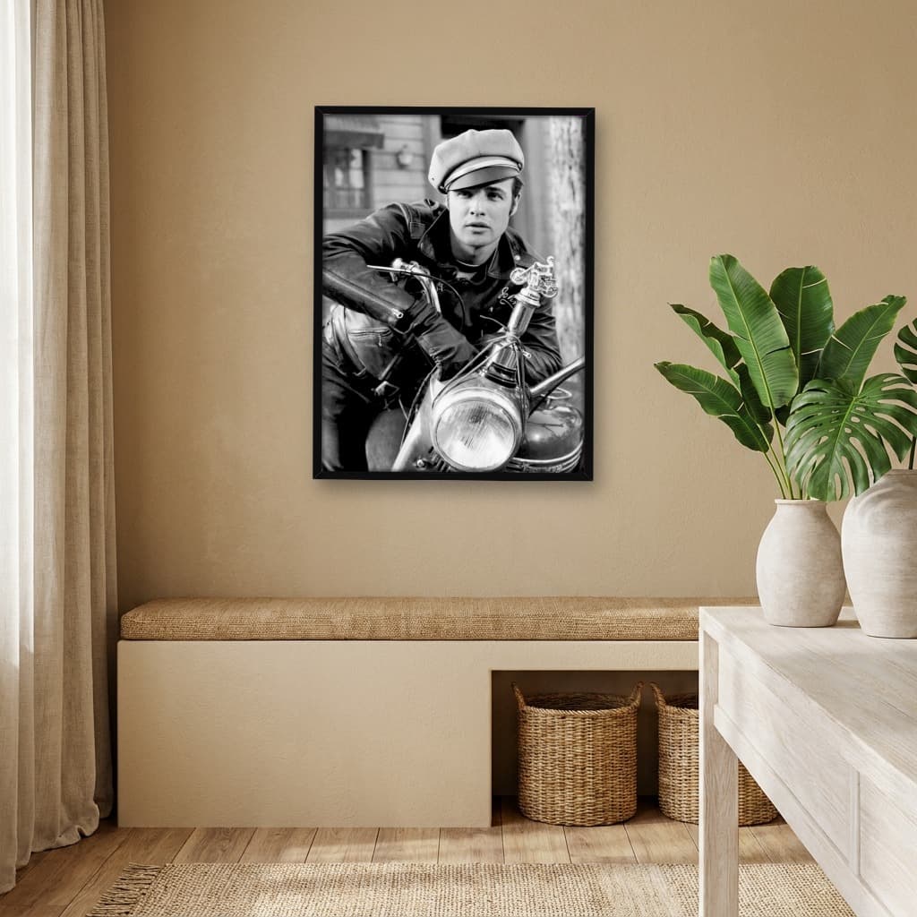 Quadro Decorativo Marlon Brando - O Selvagem