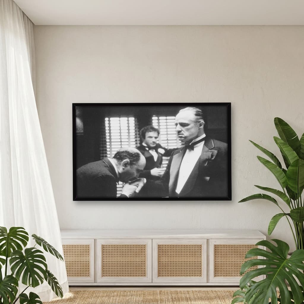 Quadro Decorativo Marlon Brando - Vito Corleone