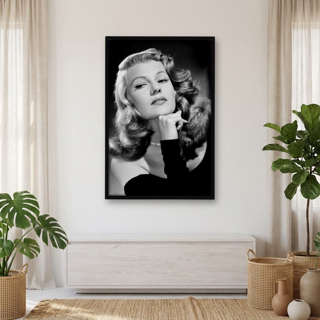 Quadro Decorativo Rita Hayworth