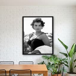 Quadro Decorativo Sophia Loren