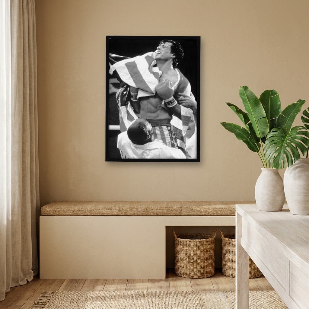 Quadro Decorativo Sylvester Stallone - Rocky