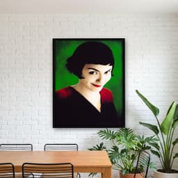 Quadro Decorativo Audrey Tautou