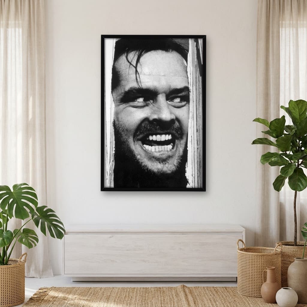 Quadro Decorativo Jack Nicholson - O iluminado