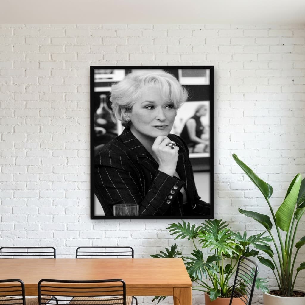 Quadro Decorativo Meryl Streep