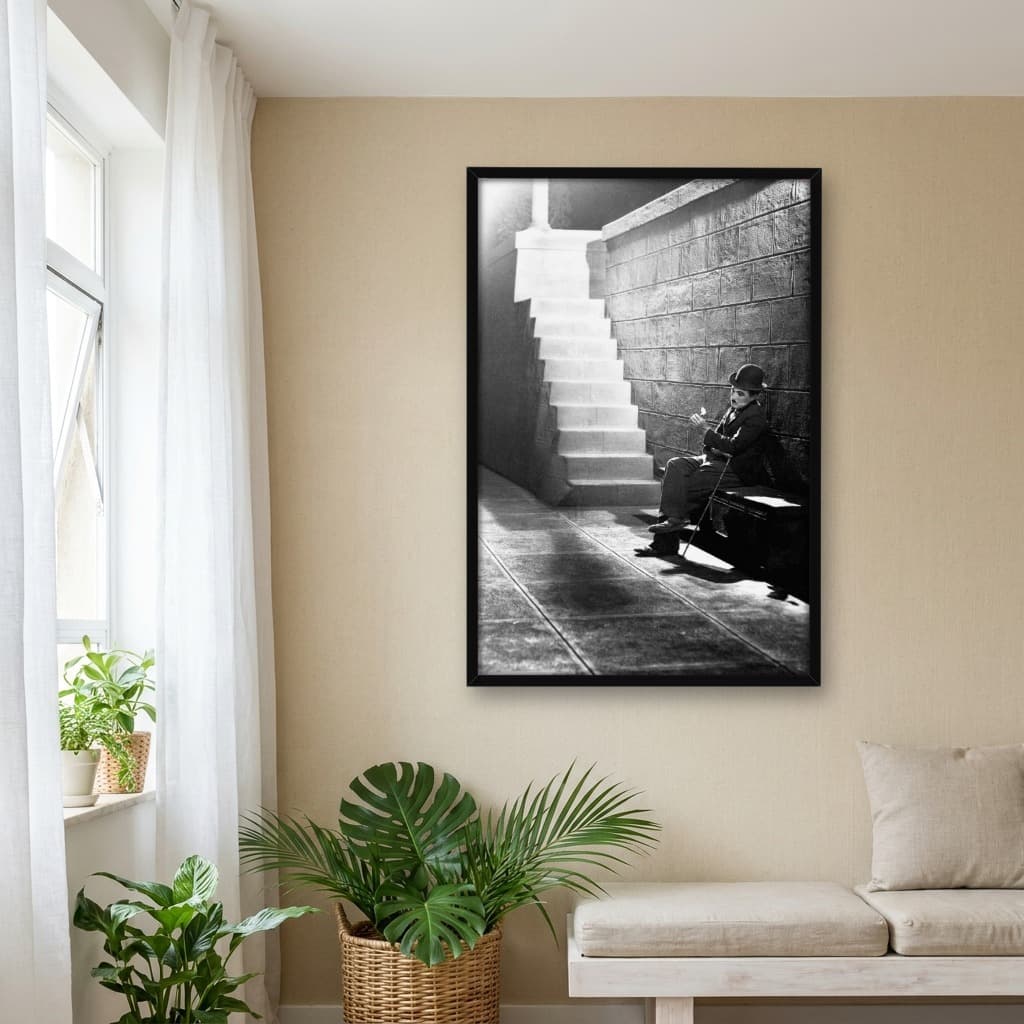 Quadro Decorativo Charlie Chaplin