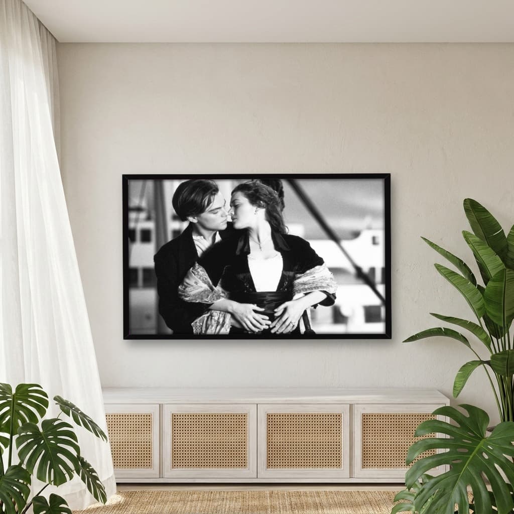 Quadro Decorativo Leonardo DiCaprio e Kate Winslet