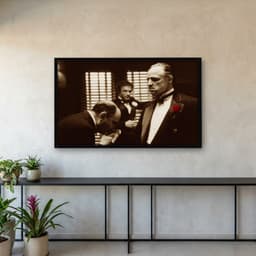 Quadro Decorativo Marlon Brando - O Poderoso Chefão