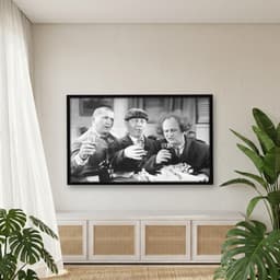 Quadro Decorativo Os Três Patetas