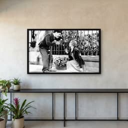 Quadro Decorativo Charlie Chaplin
