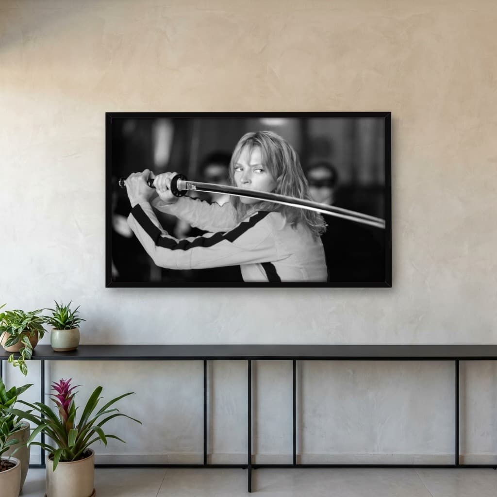 Quadro Decorativo Uma Thurman - Kill Bill