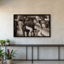 Quadro Decorativo Harrison Ford, Mark Hamill e Carrie Fisher